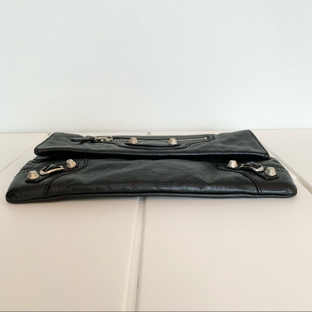 Balenciaga Giant Silver Hardware Envelope Clutch - Picture 7 of 9